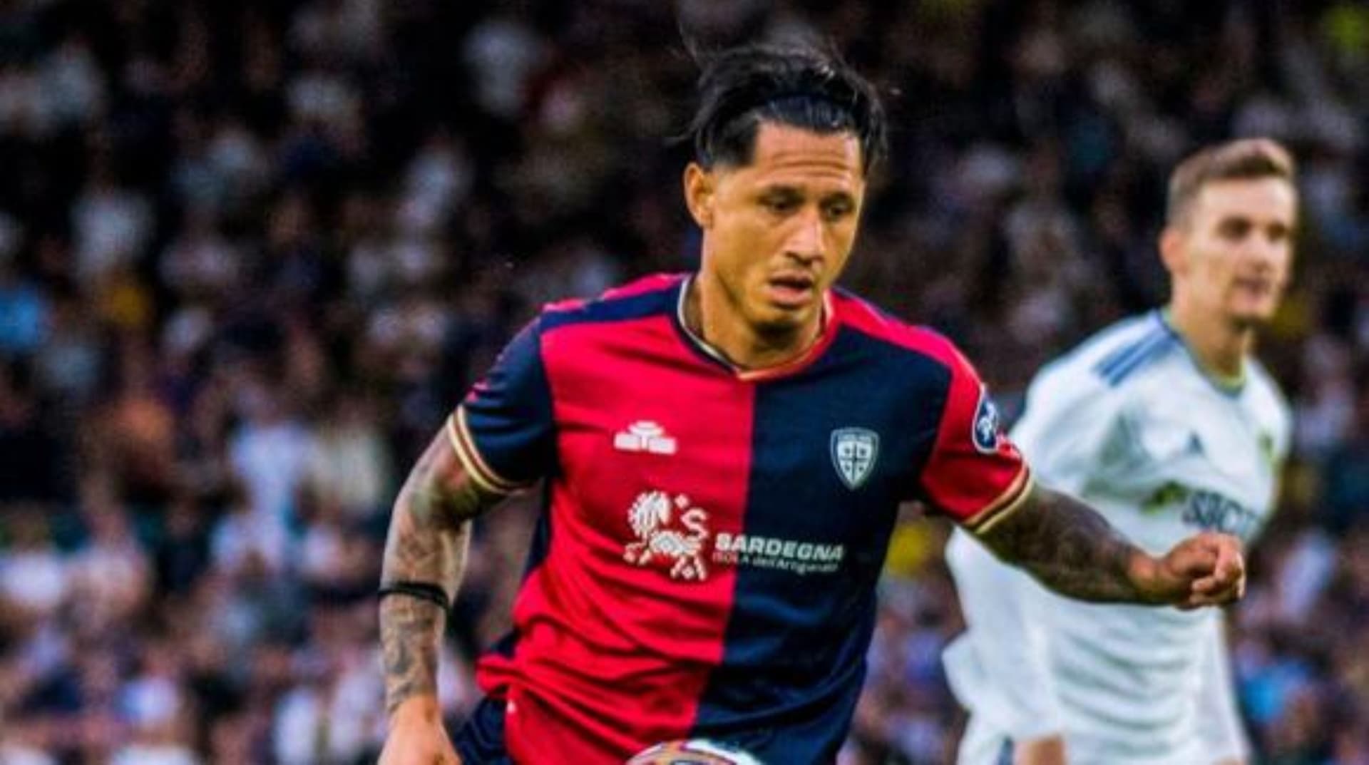 Gianluca Lapadula debutó en amistoso con su nuevo equipo