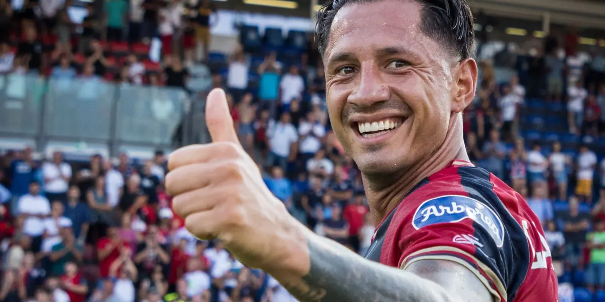Gianluca Lapadula debutó oficialmente con el Cagliari