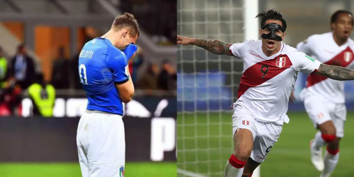 Gianluca Lapadula no fue considerado por el técnico de Italia