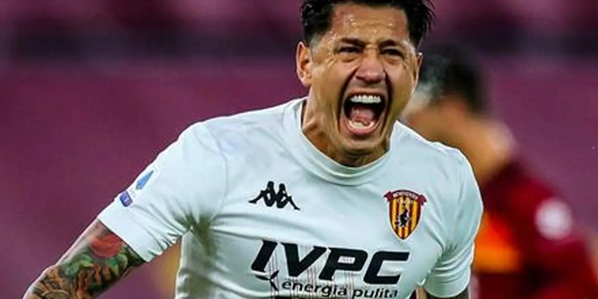 Gianluca Lapadula podría perder la titularidad y mucho dinero por la llegada de Fernando Llorente al Benevento
