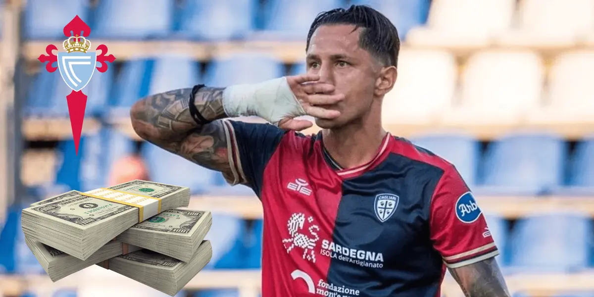 Gianluca Lapadula podría ser una opción para el Celta Vigo de Renato Tapia