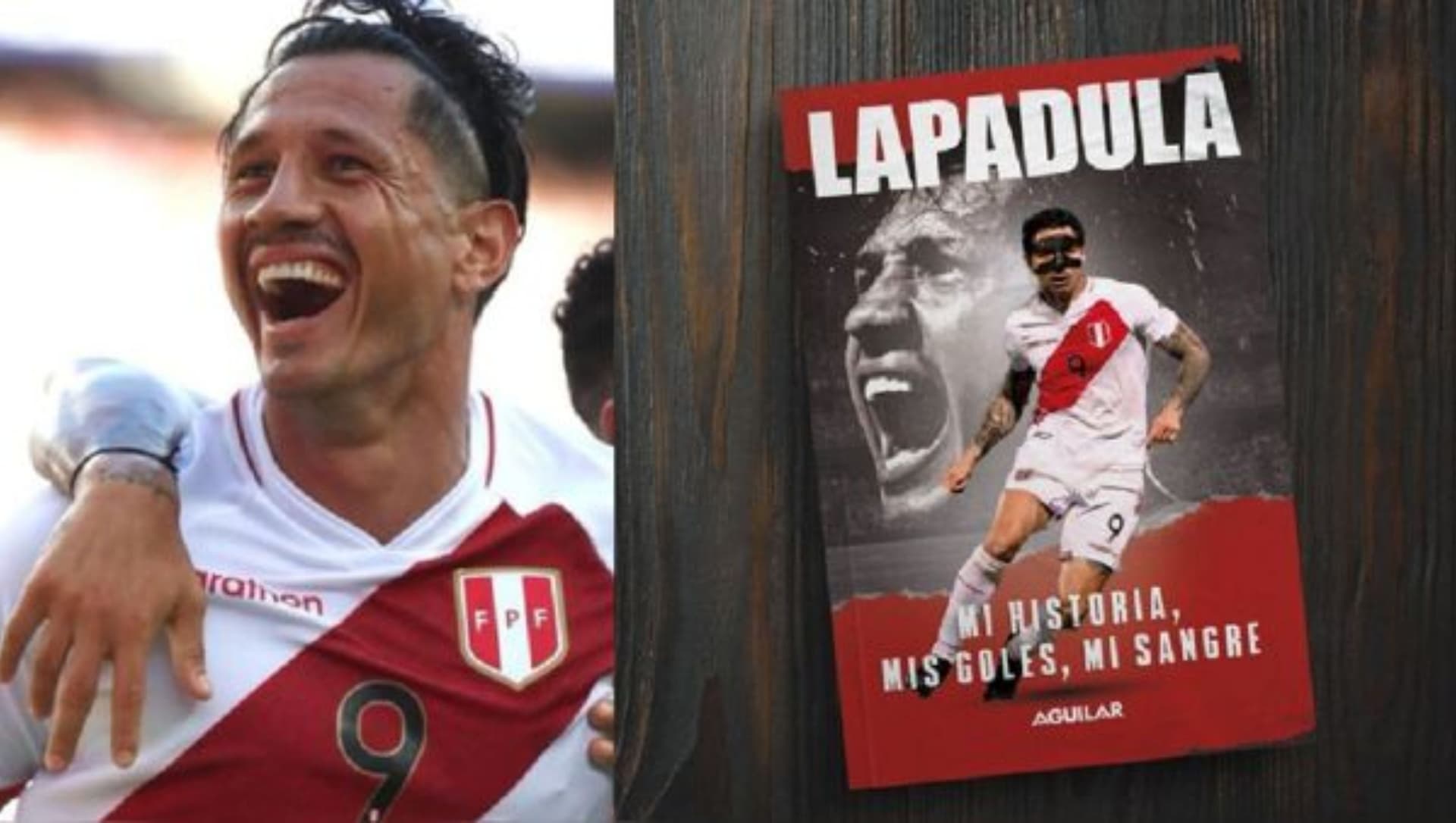 Gianluca Lapadula presentó su nuevo libro en Perú