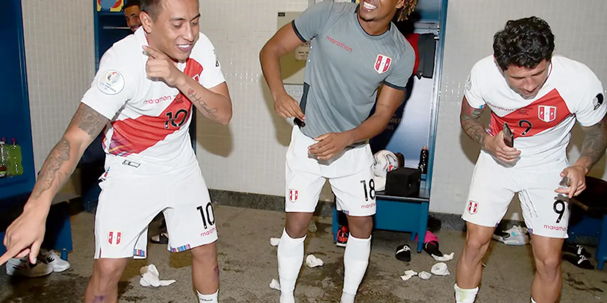 Gianluca Lapadula se emocionó mucho al volver a ver a Christian Cueva tras clasificar al repechaje