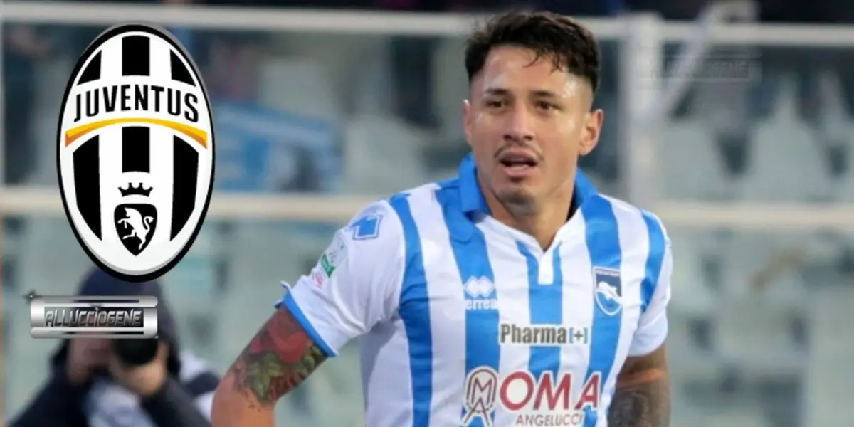 Gianluca Lapadula se formó en la Juventus
