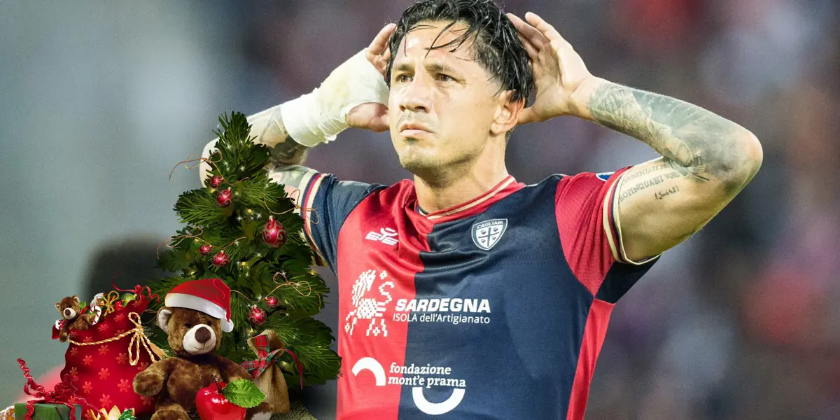Gianluca Lapadula sorprende a sus fans celebrando la navidad en Italia