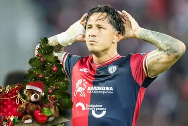 Gianluca Lapadula sorprende a sus fans celebrando la navidad en Italia