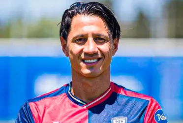 Gianluca Lapadula tuvo un estreno soñado con el cuadro del Cagliari