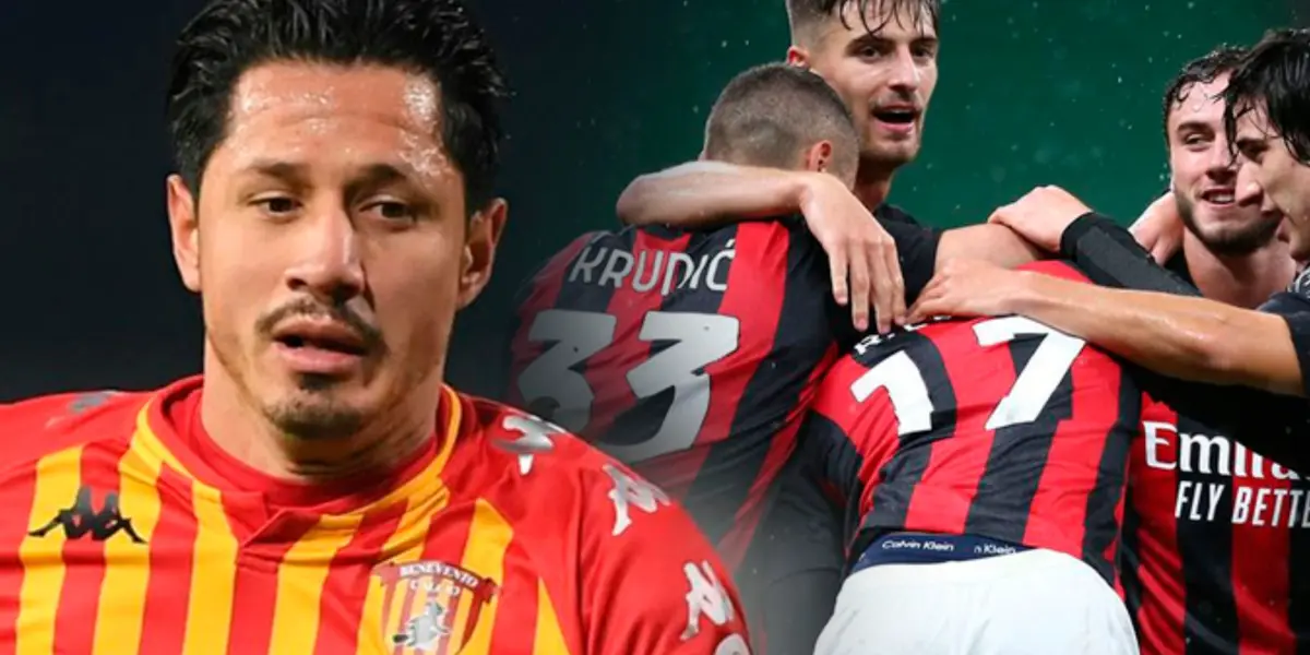 Gianluca Lapadula tuvo un paso por el Milán en el 2017