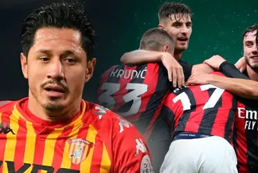 Gianluca Lapadula tuvo un paso por el Milán en el 2017