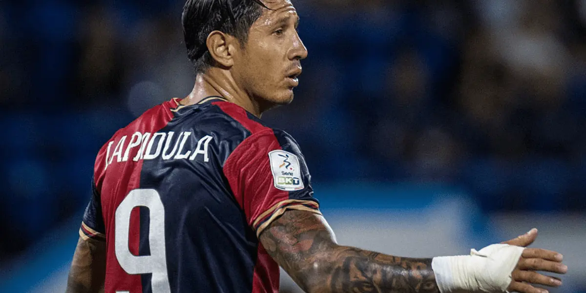 Gianluca Lapadula volvió a terminar una fecha más sin lograr marcar