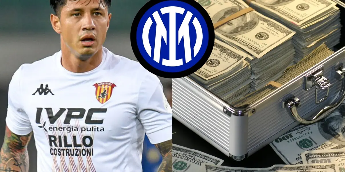 Gianluca Lapadula y el salario que ganaría en el Inter de Milán ante el interés del vigente campeón de Italia.