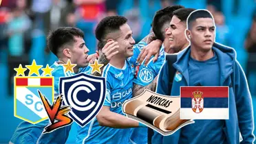 González - Pretell- Chávez - Grimaldo (Foto: Club Sporting Cristal)