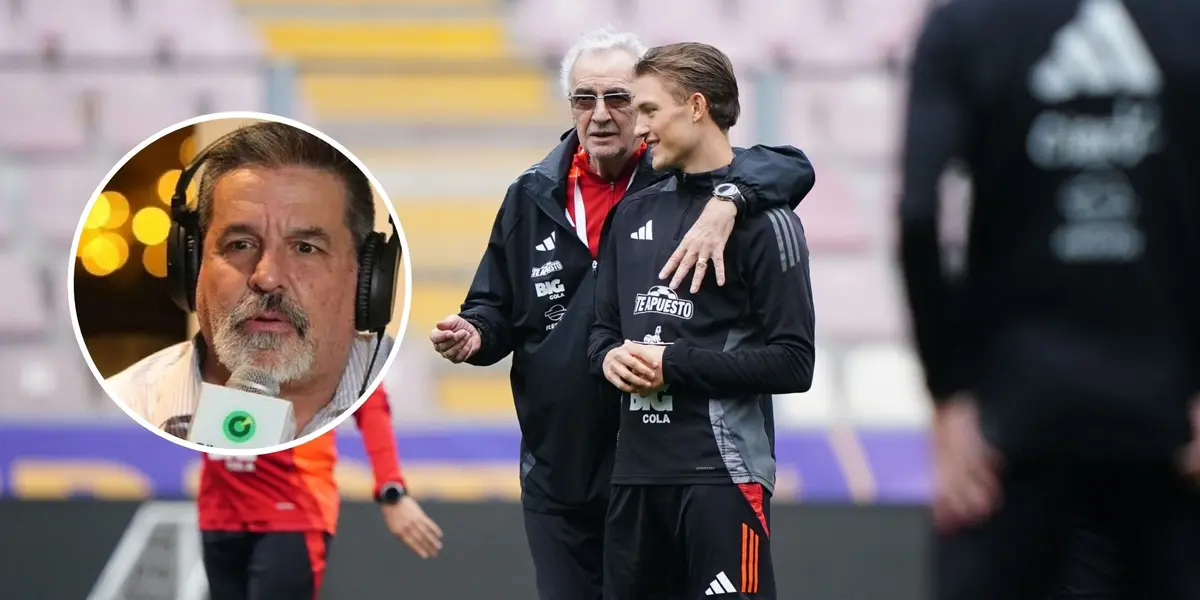 Gonzalo Nuñez - Jorge Fossati (Foto: La Bicolor)