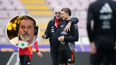 Gonzalo Nuñez - Jorge Fossati (Foto: La Bicolor)