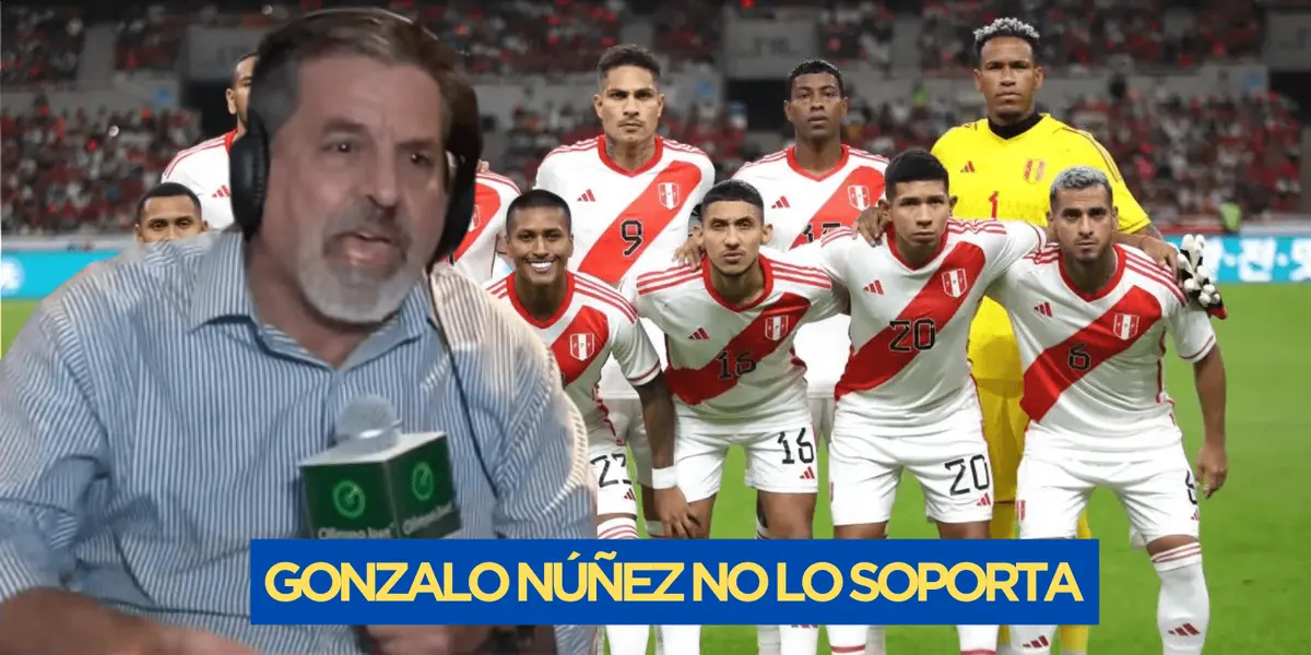 Gonzalo Núñez no lo quieren ver en la Selección Peruana y menos ante Paraguay