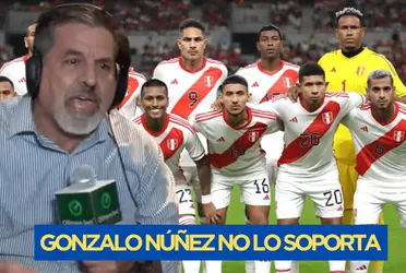 Gonzalo Núñez no lo quieren ver en la Selección Peruana y menos ante Paraguay