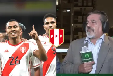 Gonzalo Núñez quedó sorprendido con un jugador de la Selección Peruana