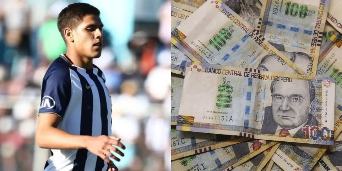 Gonzalo Sánchez recibe miles de soles por parte de Alianza Lima