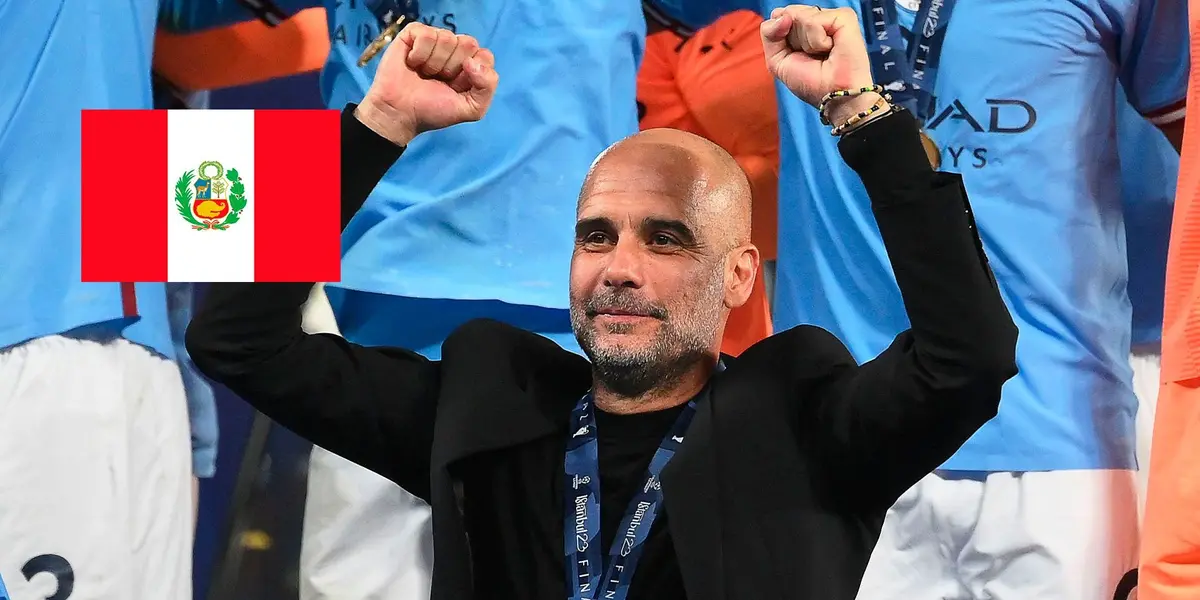 Guardiola no podría ver a este jugador peruano en el Manchester City