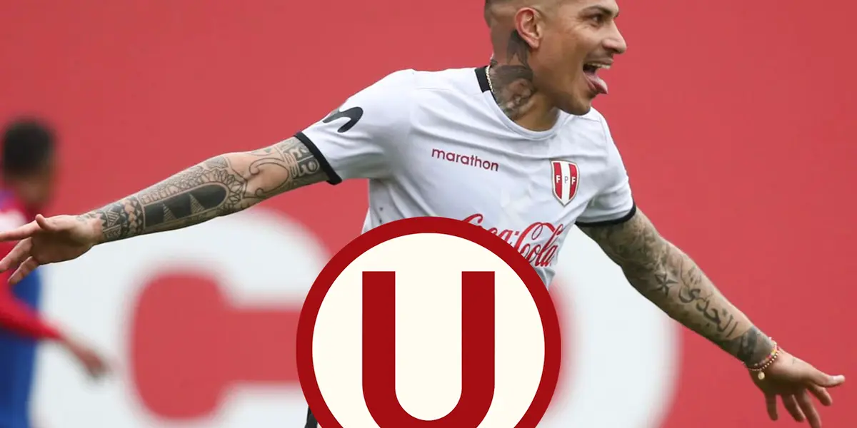 Guerrero es hincha de Alianza, pero no tuvo problema en ponerse la camiseta de la ‘U’