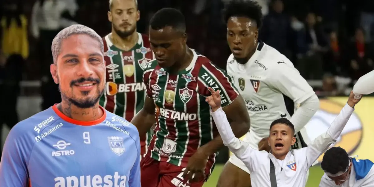 Guerrero no pudo estar presente en la victoria de LDU ante Fluminense