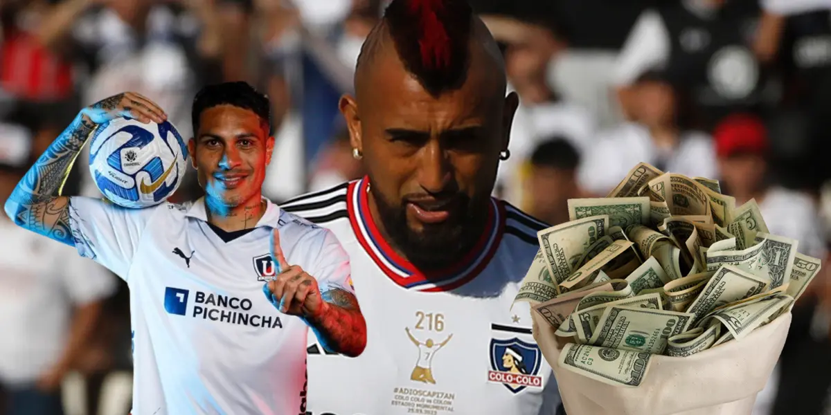 Guerrero podría jugar junto a Arturo Vidal