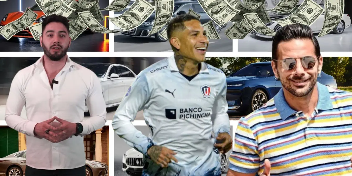 Guerrero tenía un auto de $32 mil y la colección de autos de Pizarro en Alemania