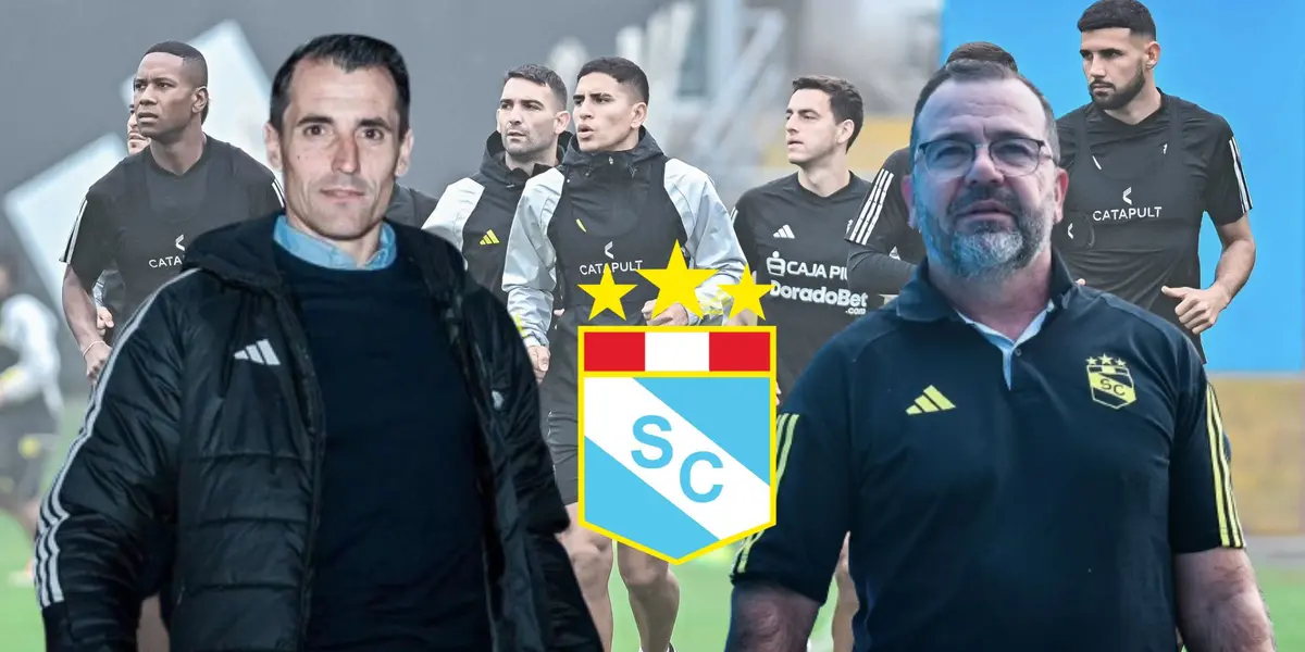 Guillermo Farré - Enderson Moreira - Sporting Cristal (Foto: Club Sporting Cristal)