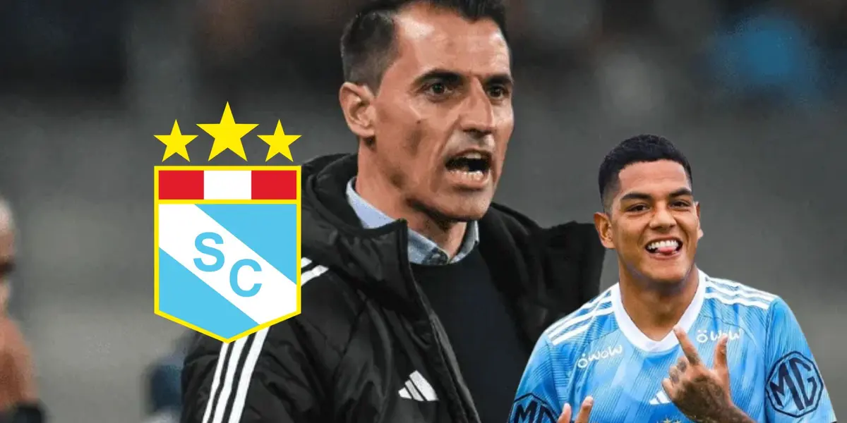 Guillermo Farré - Joao Grimaldo (Foto: Club Sporting Cristal)