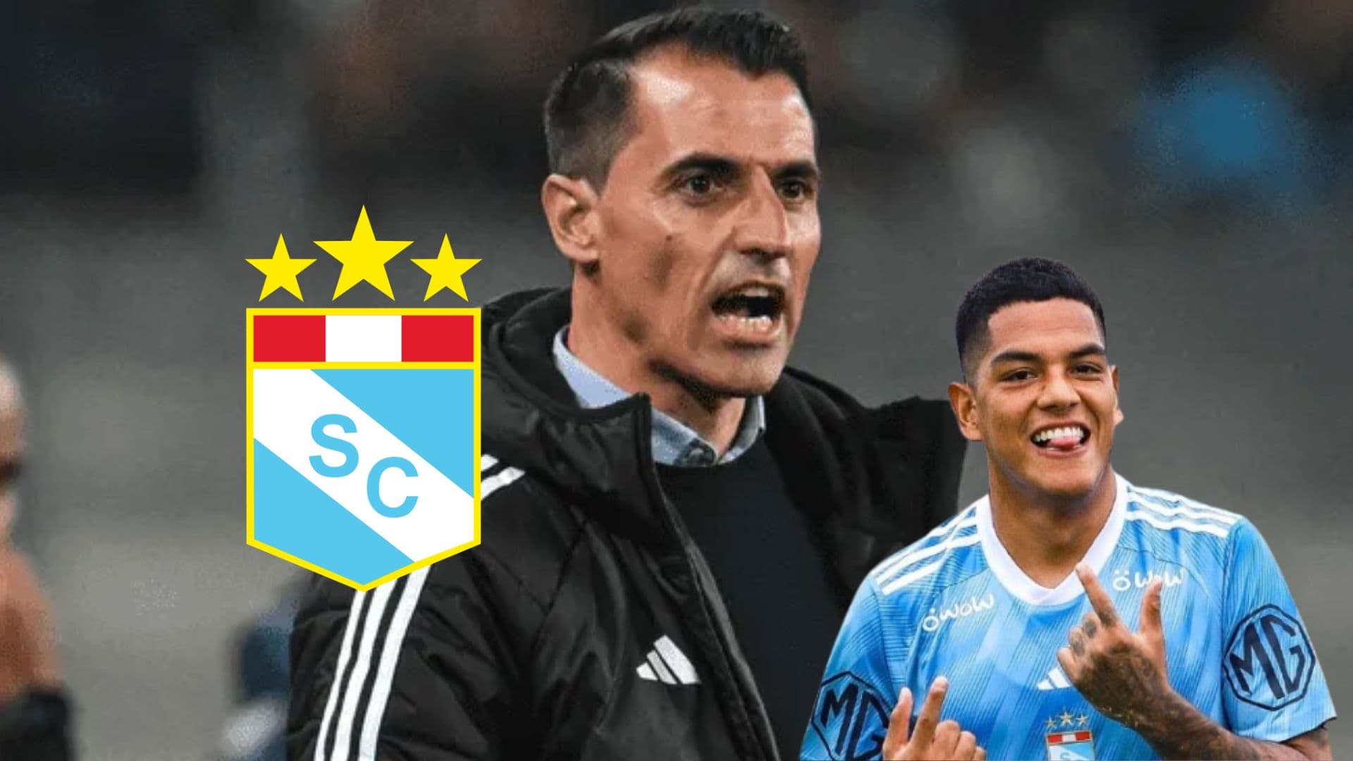Guillermo Farré - Joao Grimaldo (Foto: Club Sporting Cristal)
