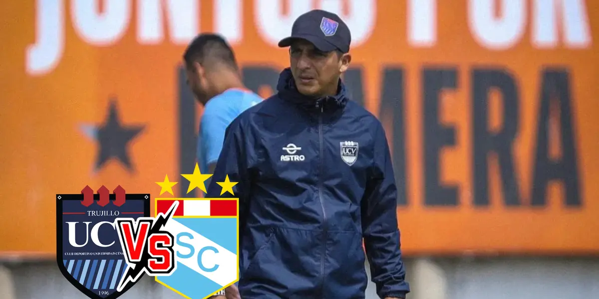 Guillermo Salas con la indumentaria de la César Vallejo