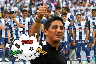 Guillermo Salas no soportó y se fue a las manos con un jugador de Alianza Lima
