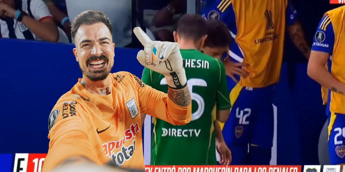 Guillermo Viscarra y Agustín Marchesín (Foto: Captura)