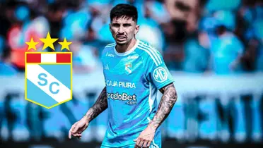 Gustavo Cazonatti vistiendo la camiseta de Sporting Cristal