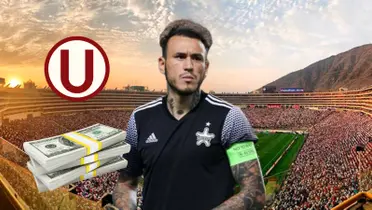 Gustavo Dulanto con la camiseta del Sheriff. FOTO: TV Perú