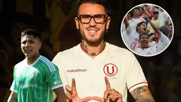 Gustavo Dulanto - Raúl Ruidíaz (Foto: Universitario)