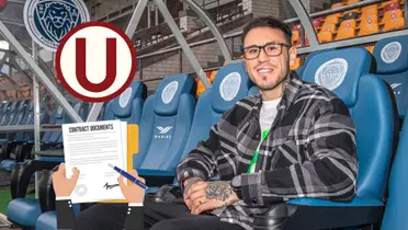 Gustavo Dulanto sentado en el banco de suplentes del Riga FC de Letonia