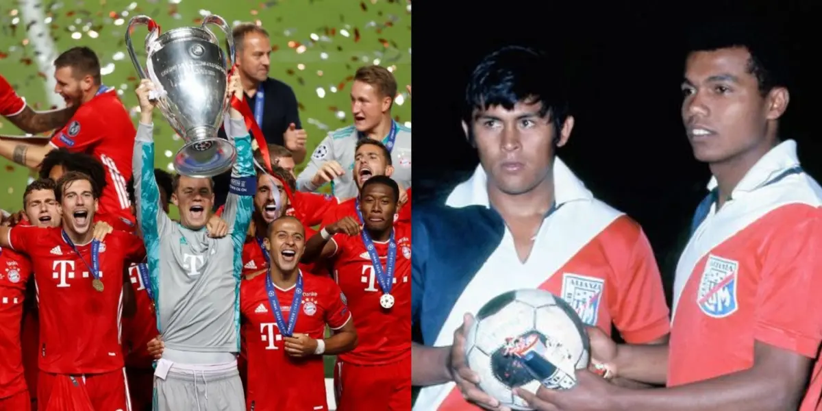 Hace 4 décadas el Bayern Múnich llegó a Perú y se se enfrentó a un equipo mixto entre jugadores del Alianza Lima y Deportivo Municipal.