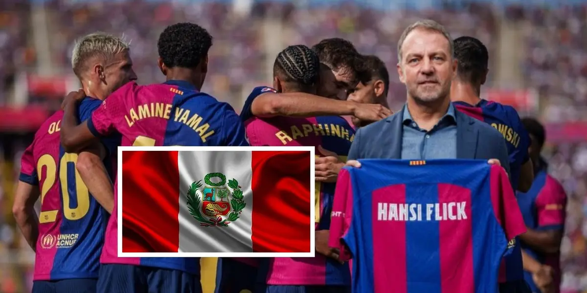 Hansi Flick - FC Barcelona (Foto: X)