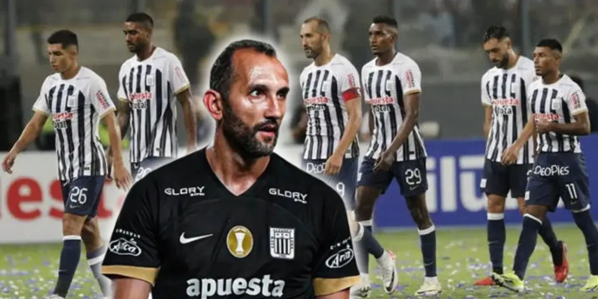 Hernán Barcos con Alianza Lima. / Foto: Alianza Lima.
