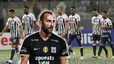 Hernán Barcos con Alianza Lima. / Foto: Alianza Lima.