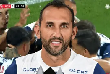 Hernán Barcos demuestra que mantiene la clase y a marca y asiste ante Unión Comercio