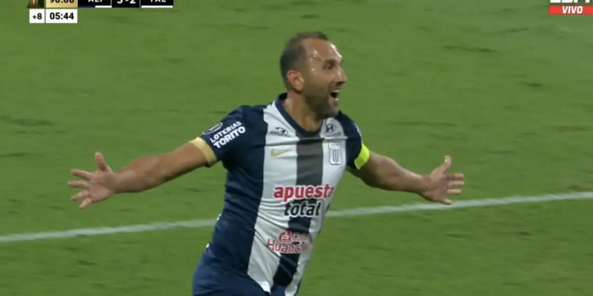 Hernán Barcos (Foto: Captura ESPN).