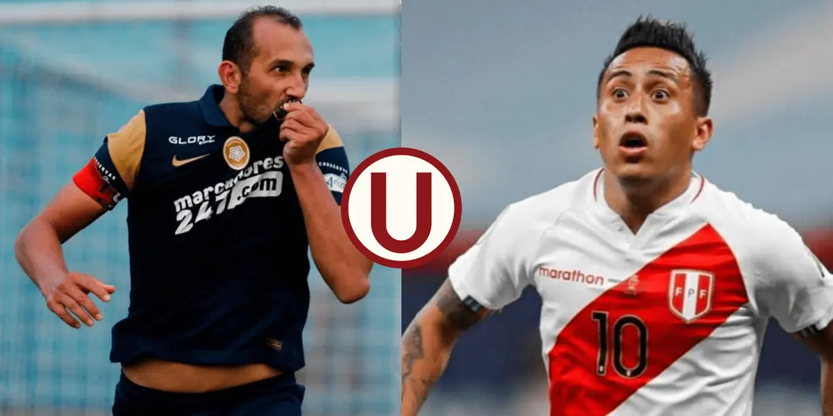Hernán Barcos nunca jugaría en Universitario de Deportes, pero Cueva podría con un buen sueldo