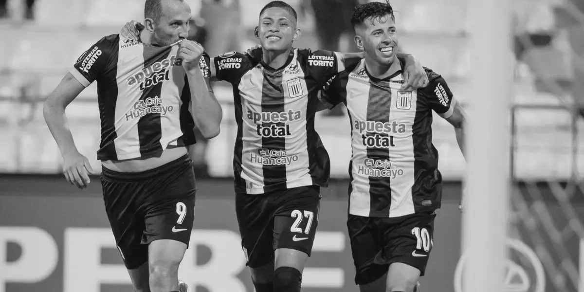 Hernán Barcos, Kevin Quevedo y Pablo Ceppelini (Foto: Alianza Lima)