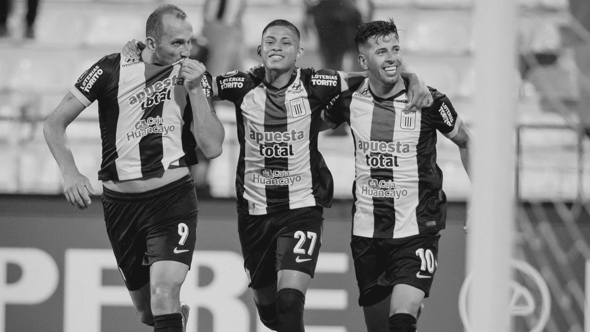 Hernán Barcos, Kevin Quevedo y Pablo Ceppelini (Foto: Alianza Lima)