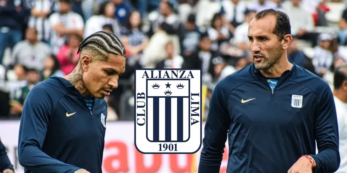 Hernán Barcos - Paolo Guerrero (Foto: Club Alianza Lima)