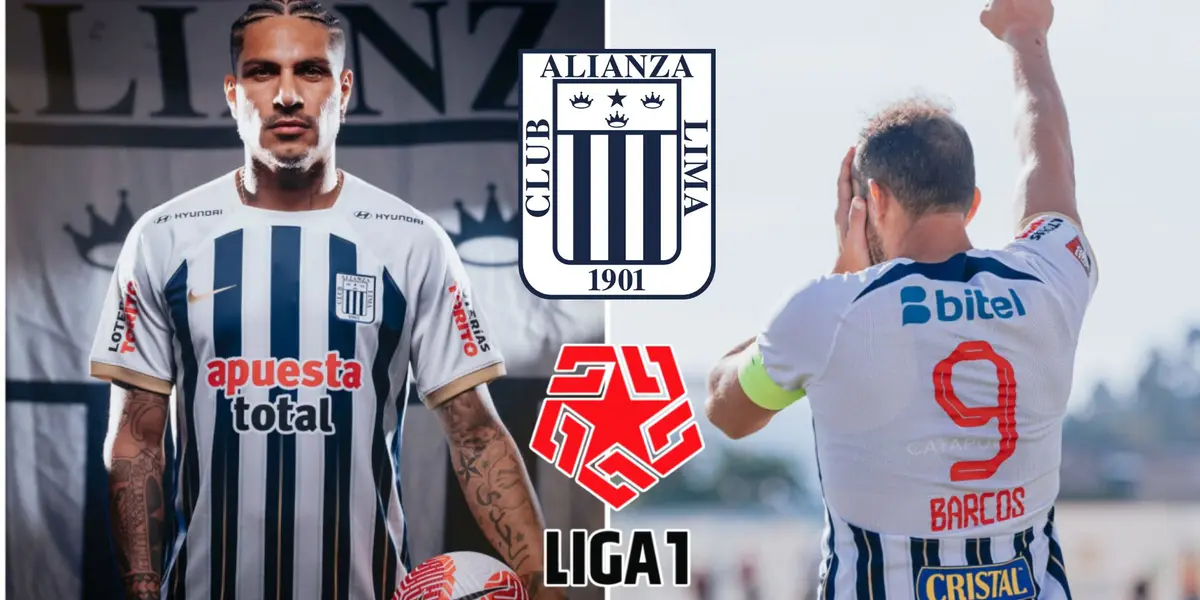 Hernán Barcos - Paolo Guerrero (Foto: Club Alianza Lima)