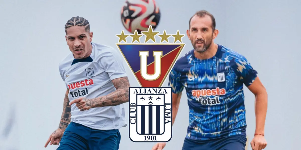 Hernán Barcos - Paolo Guerrero (Foto: Perú 21)