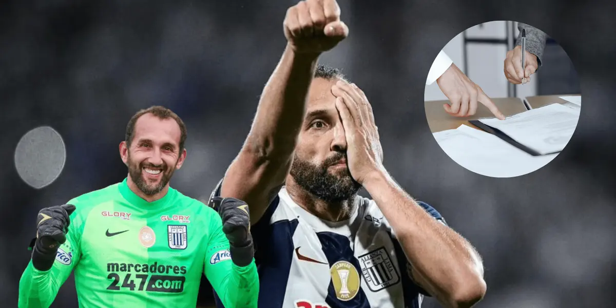 Hernán Barcos no quiere irse de Alianza Lima y quiere jugar un año más